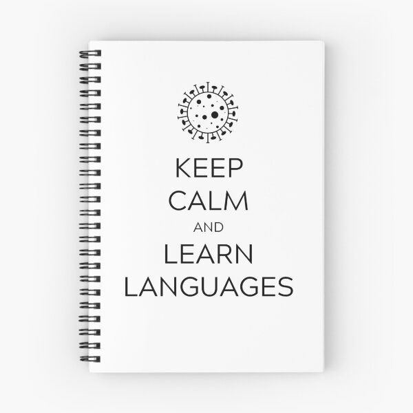 Item preview, Keep Calm and Learn Languages designed and sold by PetrKad.