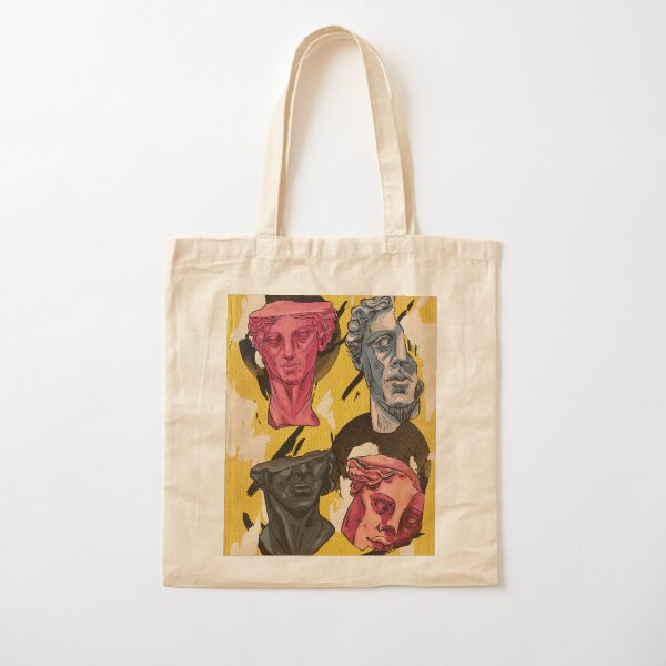 Statues Cotton Tote Bag