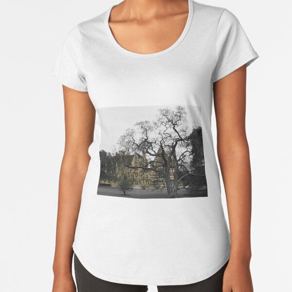 Oxford University motto - Lord is my light Premium Scoop T-Shirt