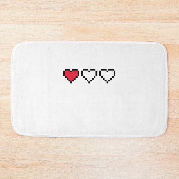 Item preview, 8 bit Hearts, 1 Heart designed and sold by CloakAndDaggers.