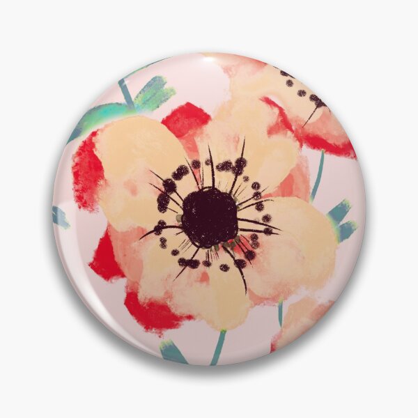 Item preview, Poppy flower pattern designed and sold by Petit Faon Prints.