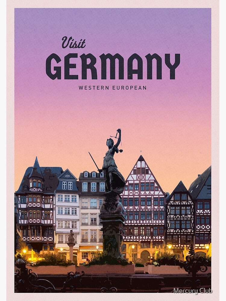 Besuchen Sie Deutschland Poster