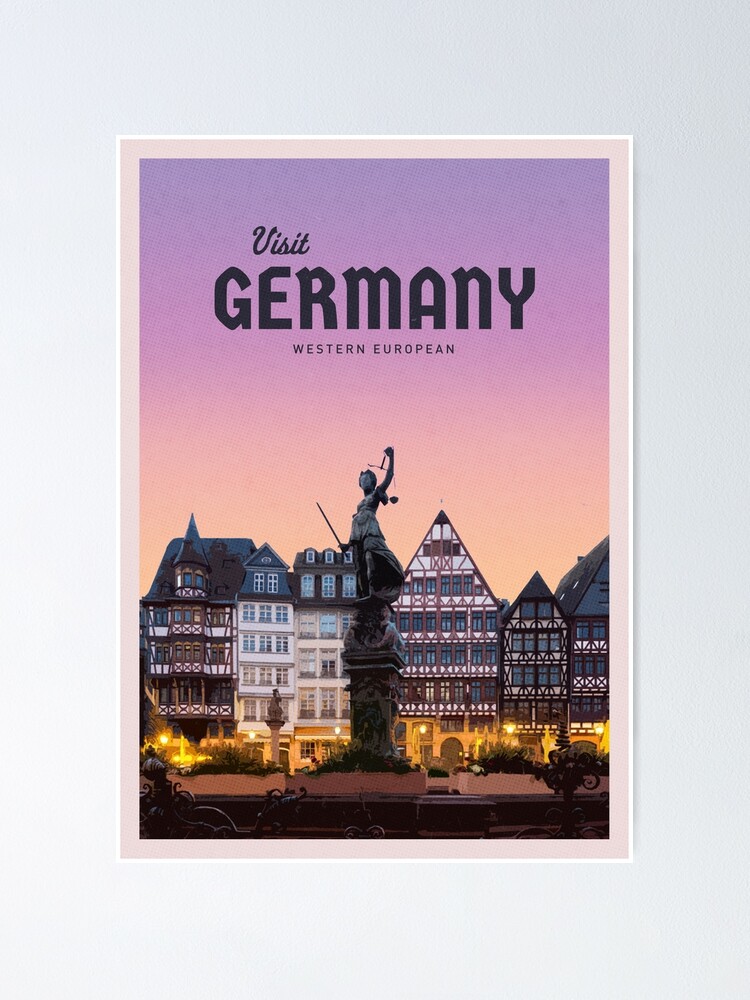 Besuchen Sie Deutschland Poster