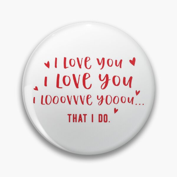 Item preview, I love you I love you, I LOOOOOOVVVE YOOOU that I do. with hearts designed and sold by jazzydevil.