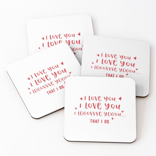 Item preview, I love you I love you, I LOOOOOOVVVE YOOOU that I do. with hearts designed and sold by jazzydevil.
