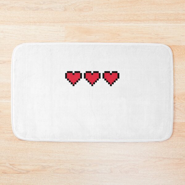 Item preview, 8 bit Hearts, Full Health designed and sold by CloakAndDaggers.