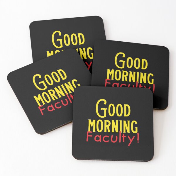 Item preview, Good Morning FACULTY designed and sold by jazzydevil.