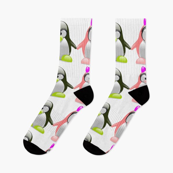 Item preview, Mr and Mrs Penguin designed and sold by Dorcas89.
