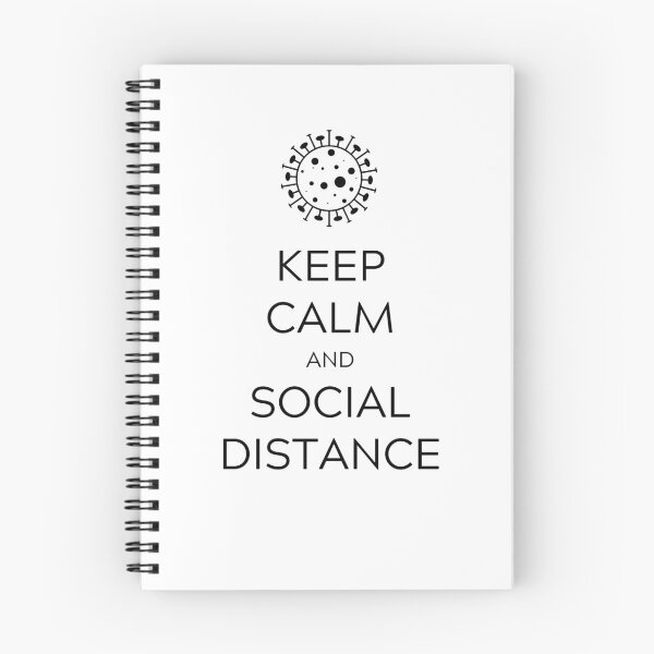 Item preview, Keep Calm and Social Distance designed and sold by PetrKad.