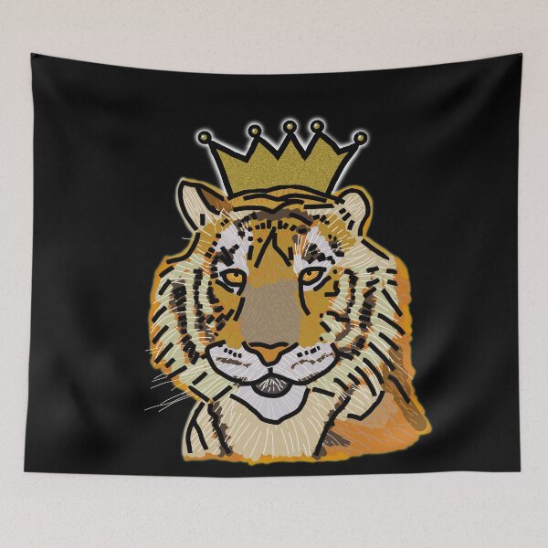 Item preview, Tiger and Crown designed and sold by ellenhenry.