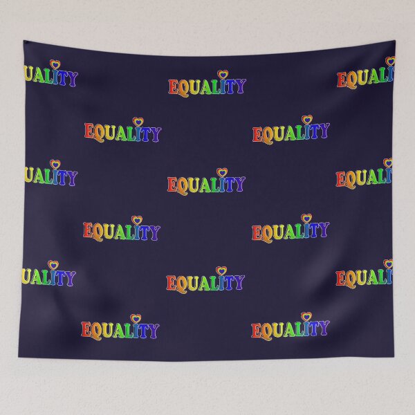 Item preview, LGBT Gay Pride Rainbow Flag Equality Heart designed and sold by brodyquixote.