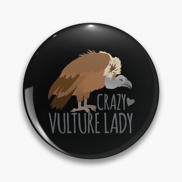 Item preview, Crazy Vulture Lady designed and sold by jazzydevil.