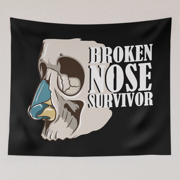 Item preview, Broken Nose Survivor - Funny Get Well Soon Gift designed and sold by Sandra78.