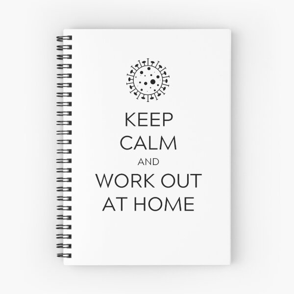 Item preview, Keep Calm and Work Out at Home designed and sold by PetrKad.