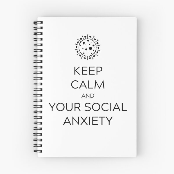 Item preview, Keep Calm and Your Social Anxiety designed and sold by PetrKad.