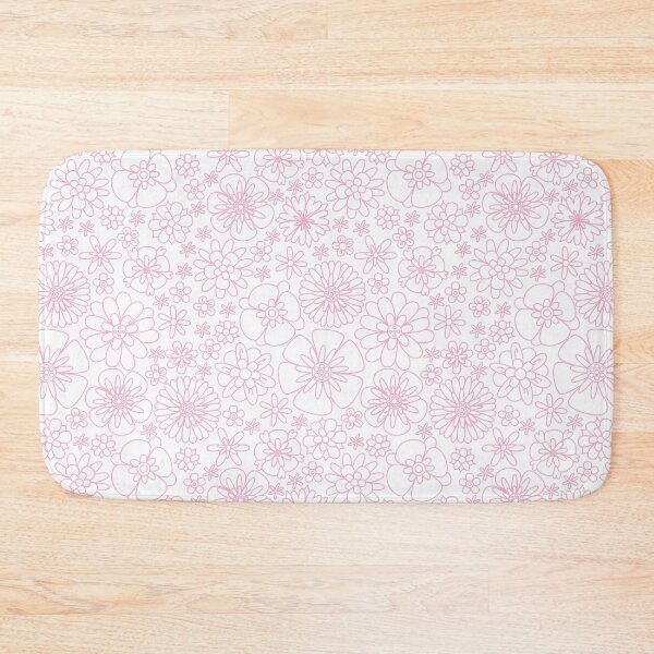 Item preview, Wild Flowers - floral pattern pink designed and sold by Patterns and critters.