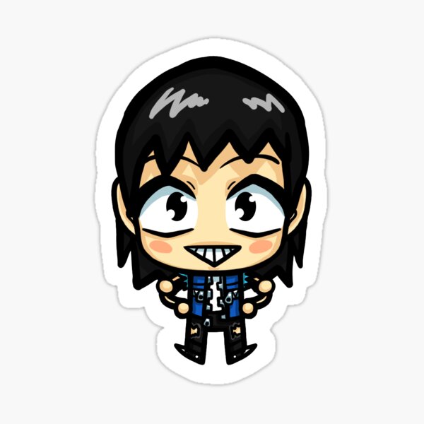 Hanta Sero Cute Chibi Sticker By Kozekito Redbubble