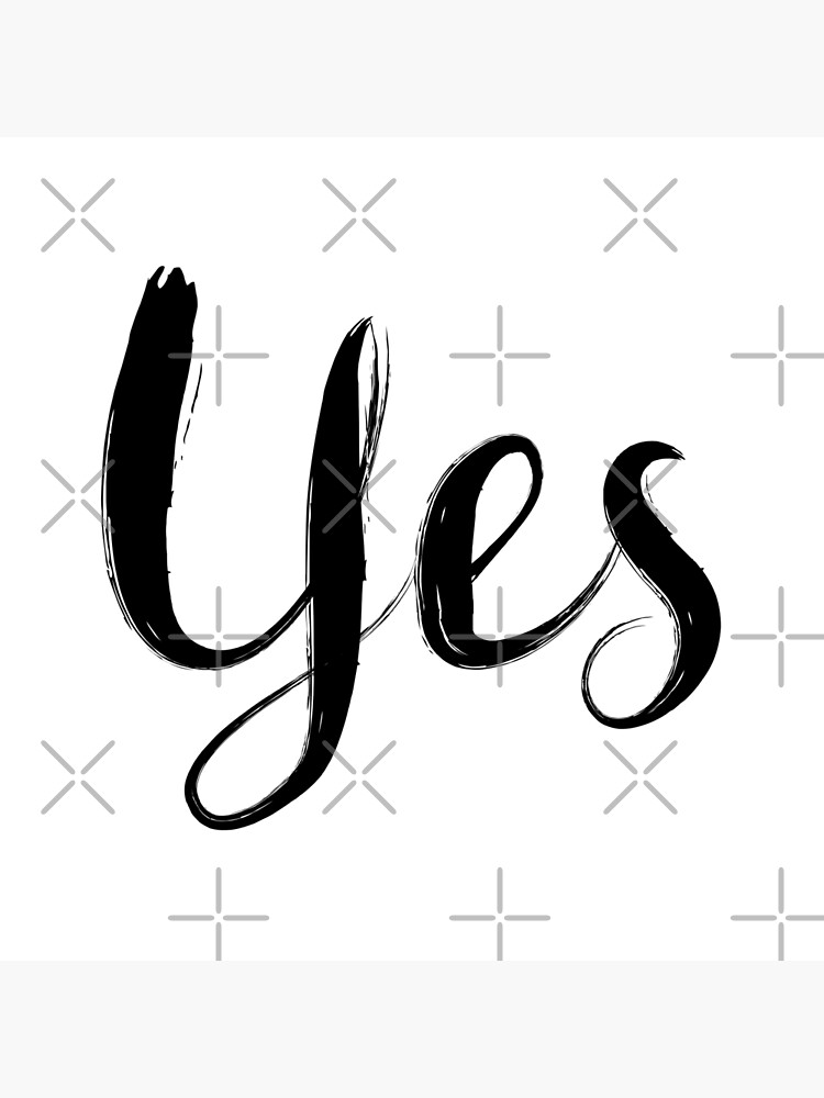 yes-or-no-poster-by-chrismanubag-redbubble