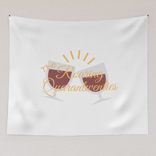 Item preview, The Roaring Quarantwenties (White) designed and sold by Michelle Davies.