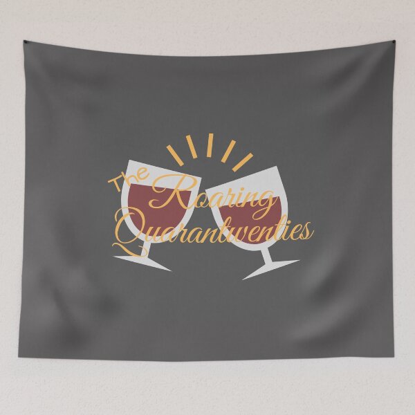 Item preview, The Roaring Quarantwenties - Dark Grey designed and sold by Michelle Davies.