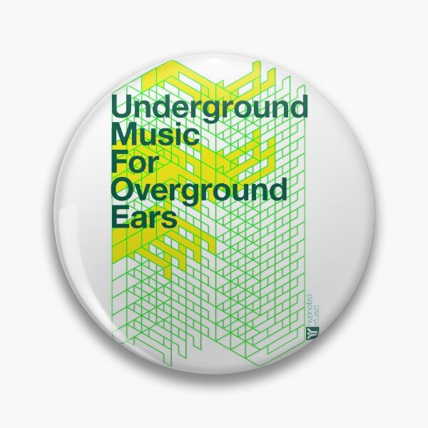 Item preview, Underground Music | Djs gift | Underground music for overground ears. designed and sold by paulo silveira.