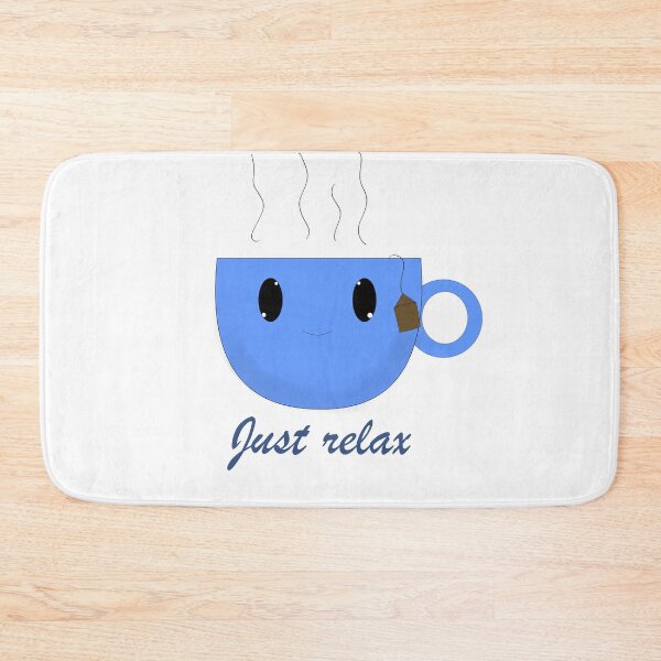Item preview, draw a cute puppy face tea cup funny just relax designed and sold by danyc88.