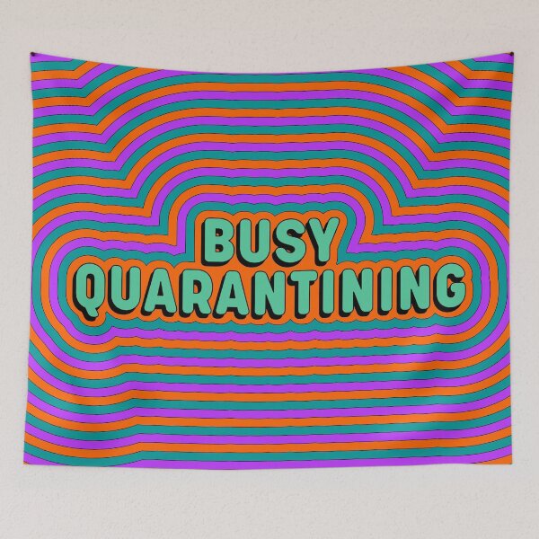 Item preview, Busy Quarantining designed and sold by lumographica.