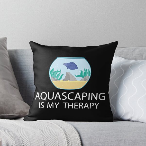 Item preview, Aquascaping Is My Therapy Funny Fish Keeper Gift design designed and sold by jakehughes2015.