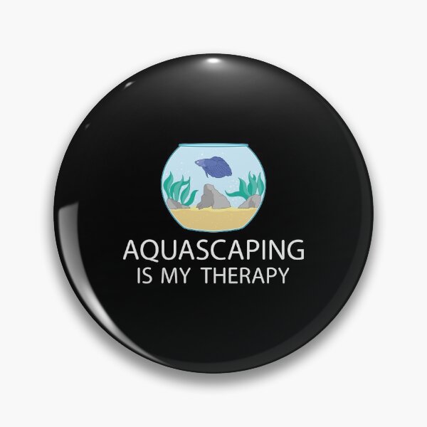 Item preview, Aquascaping Is My Therapy Funny Fish Keeper Gift design designed and sold by jakehughes2015.