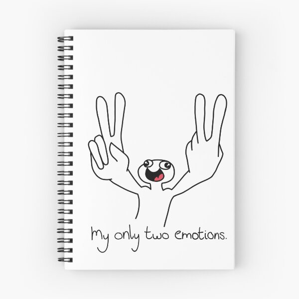 Item preview, My only two emotions designed and sold by popster1712.