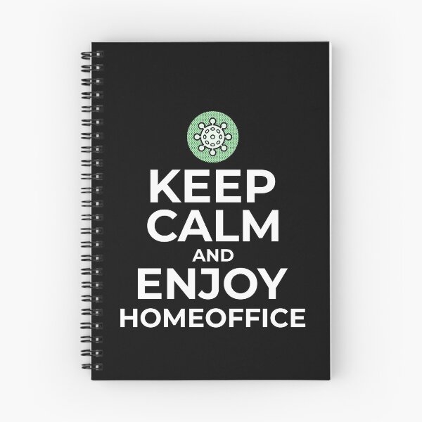 Item preview, Keep calm and enjoy homeoffice. Funny homeoffice designed and sold by Pameli.