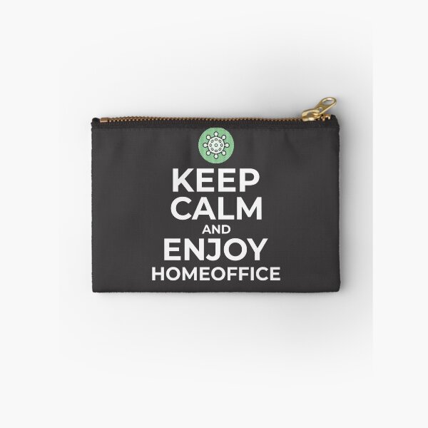 Item preview, Keep calm and enjoy homeoffice. Funny homeoffice designed and sold by Pameli.