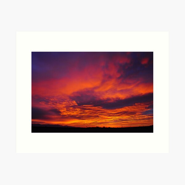 Desert Sunrise Art Print