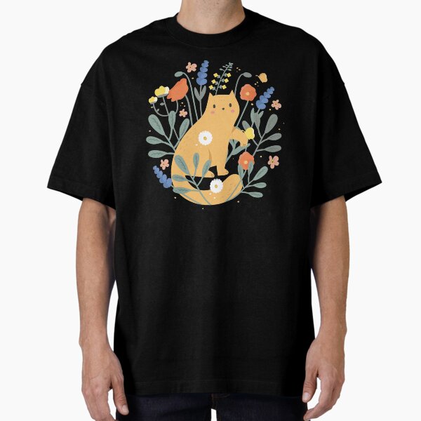 Item preview, Red cat in the garden  designed and sold by crealizable.