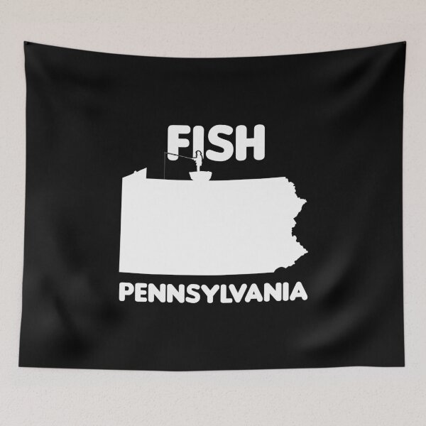 Item preview, Fish Pennsylvania State Pride Fishing design designed and sold by jakehughes2015.