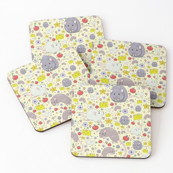 Item preview, Rats and Mice in Yellow designed and sold by Nemki.