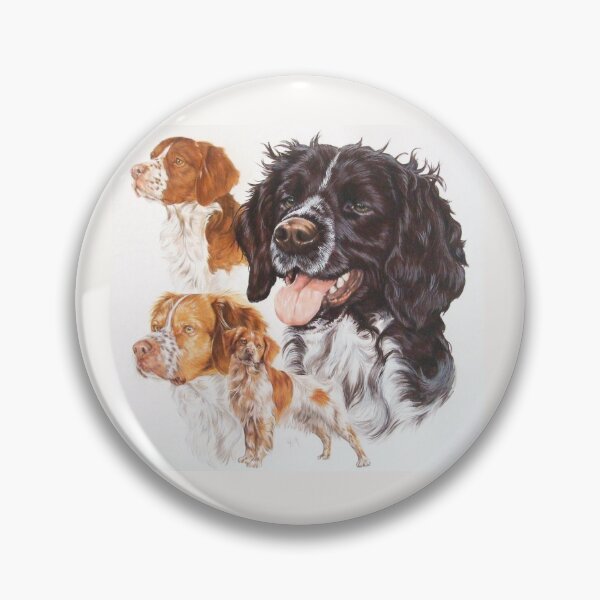 Item preview, Brittany Spaniel Montage designed and sold by BarbBarcikKeith.