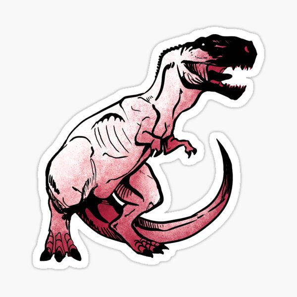 Graphic Tyrannosaurus Rex Sticker