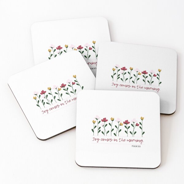 Item preview, Joy Comes In The Morning // Psalm 30:5 designed and sold by CarolineTherese.
