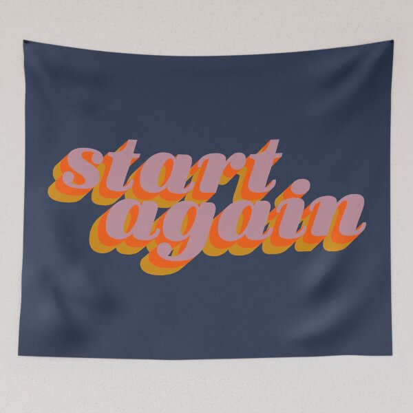 Item preview, Start Again designed and sold by lumographica.