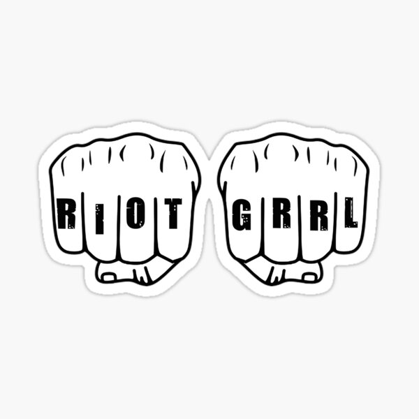 Item preview, Riot Grrrl Knuckle Tattoo designed and sold by JigsawYouth.