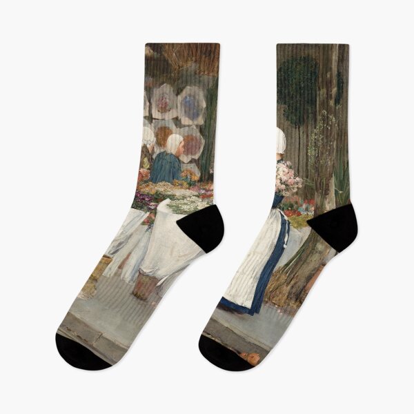 Item preview, Childe Hassam - At the Florist designed and sold by Impressionist Masters.