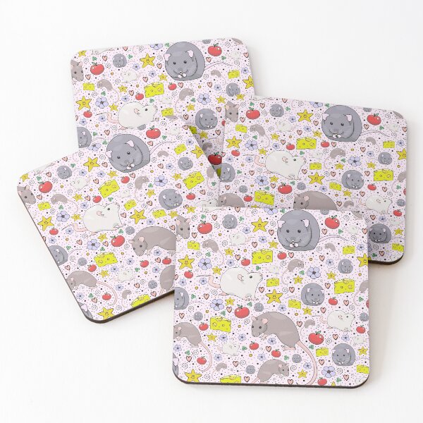 Item preview, Rats and Mice in Pink designed and sold by Nemki.
