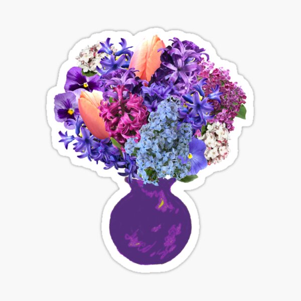 April in the garden bouquet sticker by Tea with Xanthe Sticker