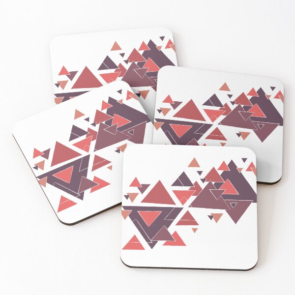 Item preview, Modern Abstract Triangle Pattern designed and sold by heartfeltarts93.