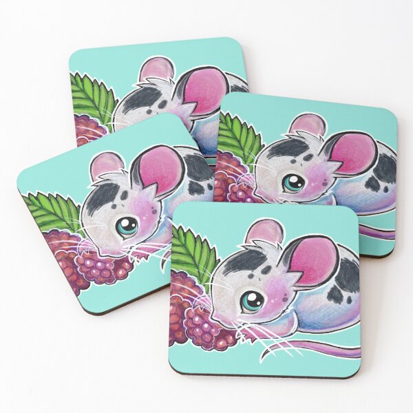 Item preview, Raspberry Mouse designed and sold by ArtOfBianca.