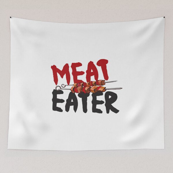 Item preview, Meat EATer bbq grill funny grilling gift for men women kids designed and sold by hadleydesigns.