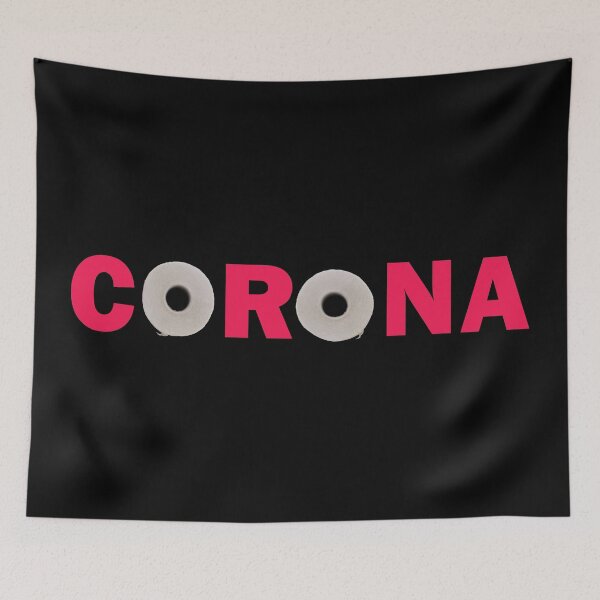 Item preview, Corona Toiletpaper Meme Design designed and sold by SPAZE-Typo.