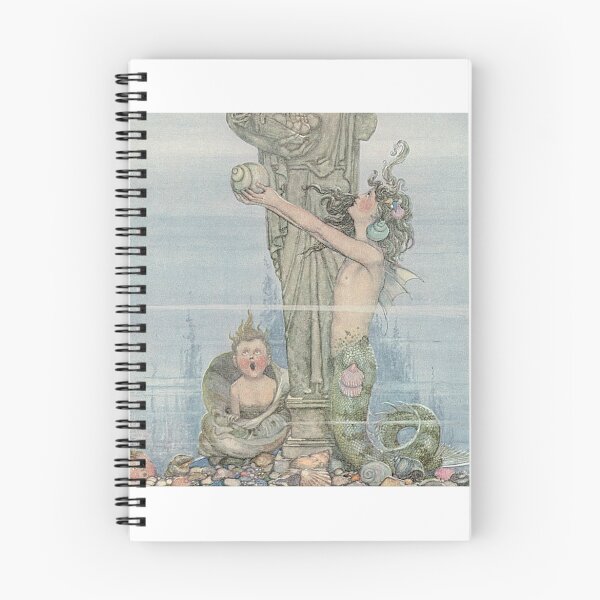 Item preview, Little Mermaid Vintage Print designed and sold by urbanmermaid.