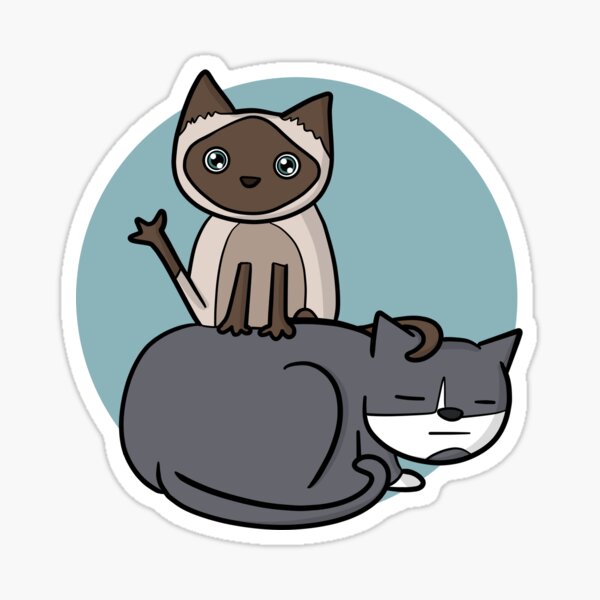 Pepsi and Naya, the roommates. Sticker